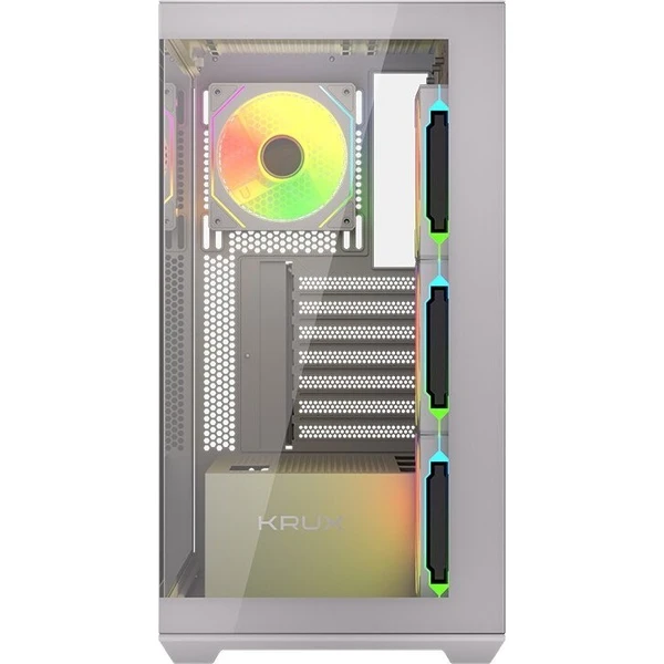 Krux Exo RGB ATX skriňa biela - Počítačové skrine - Obrázok d_237d25126dac42308c344c10ffbf1887