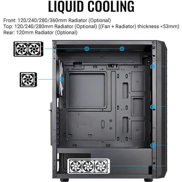 Aerocool Beam-G-BK-v2 Midi-Tower čierna - Počítačové skrine - Obrázok d_2390ef08700a492fa42058d4336af277