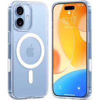 Torras Guardian MagSafe kryt iPhone 17 priehľadný - Puzdra