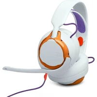 JBL Quantum 250 herné slúchadlá biela/oranžová - Slúchadlá