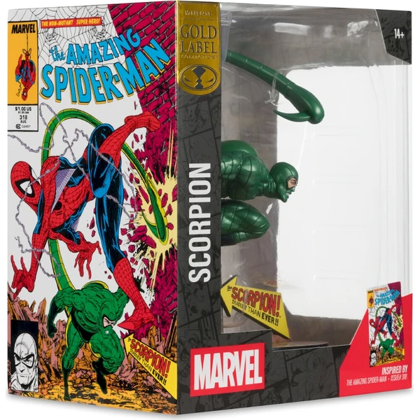 Figúrka McFarlane Marvel - Scorpion (Metallic) (The Amazing Spider-Man #318) 18 cm - Figúrky - Obrázok d_24899581e023499cb7cc5baab58ca105