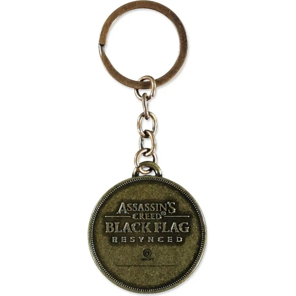 Kovová kľúčenka Assassin's Creed Black Flag Resynced - Coin Metal - Kľúčenky - Obrázok d_24a2694e0d304931a6341e83bb33c850