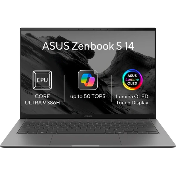 ASUS Zenbook S 14 (UX5406AA-OLED234XZ) sivý - Notebooky - Hlavný obrázok