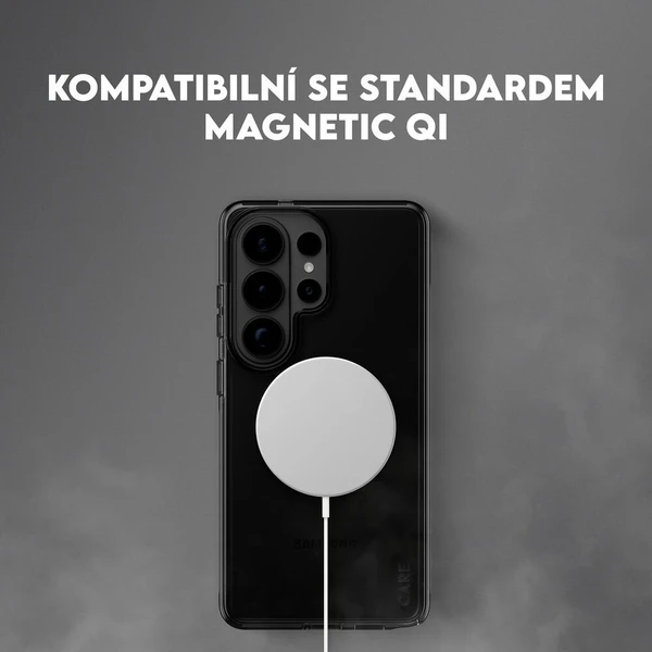 PanzerGlass® CARE Smokey Qi kryt Samsung Galaxy S26 Ultra dymový/čierny - Puzdra - Obrázok d_24b165c6327349368094a753c6eefba6
