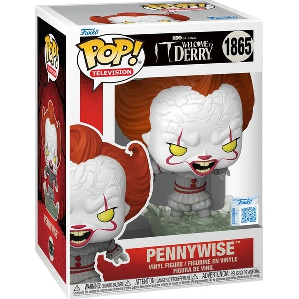 Funko POP! #1865 Movies: It: Welcome to Derry - Pennywise (Running) (Exclusive) - Funko POP! - Obrázok d_24b80f73bcd54a669a65750547799296