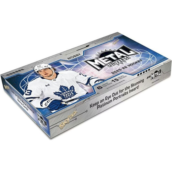E-shop Hokejové karty 2025-26 Upper Deck Skybox Metal Universe Hockey Hobby Box