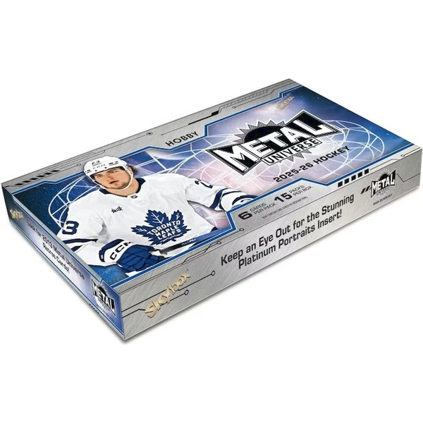 Hokejové karty 2025-26 Upper Deck Skybox Metal Universe Hockey Hobby Box - Hokejové karty - Hlavný obrázok