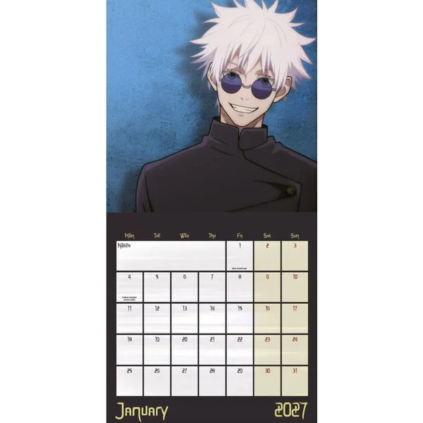 Kalendár Jujutsu Kaisen 2027 - Kalendáre - Obrázok d_25533480cbd64285982efd6e0ae56d61