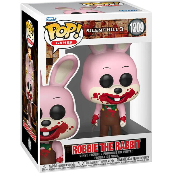 Funko POP! #1209 Hry: Silent Hill 3 - Robbie the Rabbit - Funko POP! - Obrázok d_25915b1db0d0411abab18e6e11679ead