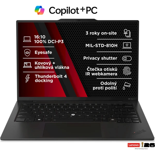 Lenovo ThinkPad X1 Carbon Gen 13 (21NS00XGCK) FIFA Edition - 3 roky Premium Care po registrácii - Notebooky - Obrázok d_25af625d72d042a09bc469509d993f0a