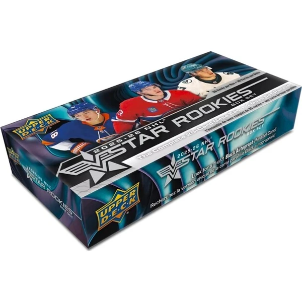 Hokejové karty Upper Deck NHL Star Rookies 2025-26 Sada hokejových krabičiek - Hokejové karty - Hlavný obrázok