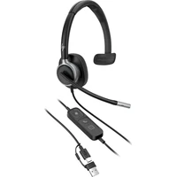 HP Poly Mission 615 Monaural USB Wired Headset - Slúchadlá