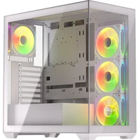 Krux Exo RGB ATX skriňa biela - Počítačové skrine