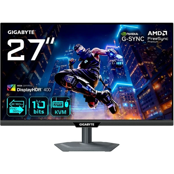 GIGABYTE M27UP herný monitor 27" - Monitory - Hlavný obrázok