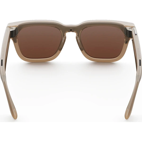 Meta Glasses Fury – Sandstone Frame, Dark Amber Lens, Standard & Adjustable Bridge - AR okuliare - Obrázok d_262c14345ecb453f8a86f564dff00e69