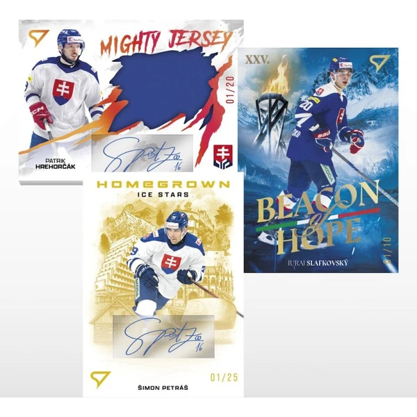 Hokejové kartičky SportZoo - Hokejové Slovensko 2026 Hobby box - Hokejové karty - Obrázok d_26741821c8a54343a273ff2801a098e3