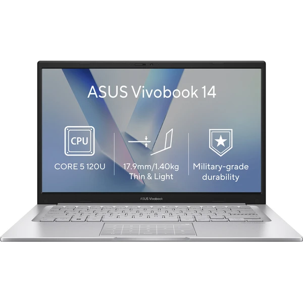 ASUS Vivobook 14 (X1404VA-EB2175WZ) strieborný - Notebooky - Hlavný obrázok