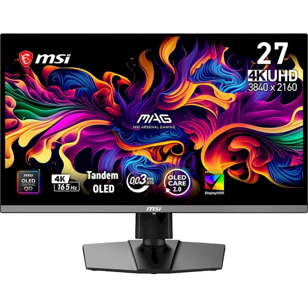 MSI MAG 272UP QD-OLED E16 herní monitor 26,5" - Monitory - Hlavný obrázok