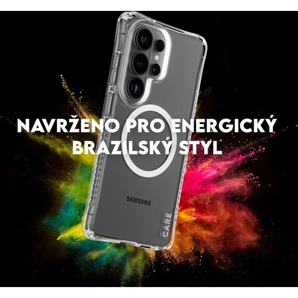 PanzerGlass® CARE Samba Qi kryt Samsung Galaxy S26 Ultra priehľadný/biely - Puzdra - Obrázok d_26c15ab46f484aeda7c182a89551ade6