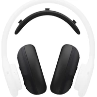 Apple Beats 360 UltraPlush náhradné náušníky čierne - Náhradné náušníky