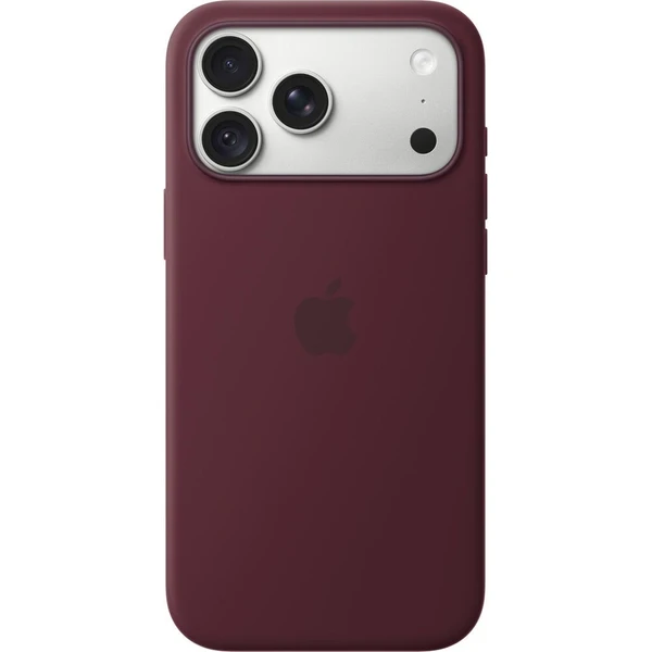iPhone 18 Pro Max Silicone Case with MagSafe - Burgundy - Puzdra - Obrázok d_270297beaed344b8aab2cd47b6f73fd9