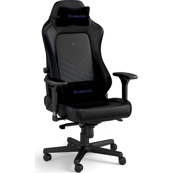 noblechairs HERO herná stolička čierna/modrá - Stoličky - Obrázok d_271ccb63d5a44fd590be3244316874e3