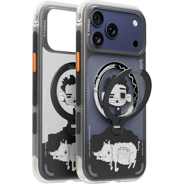 Torras Ostand Q3 Air Gawx Limited MagSafe kryt iPhone 17 Pro Max Dawnbreak guard - Puzdra - Obrázok d_274bb1c353d845d7a2abb05080039af2