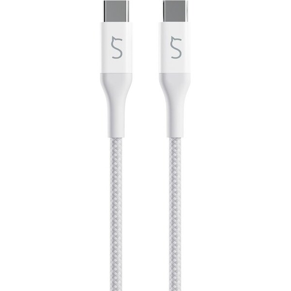 E-shop iWant UltraLink USB-C na USB-C 240W 1,2 m kábel biely