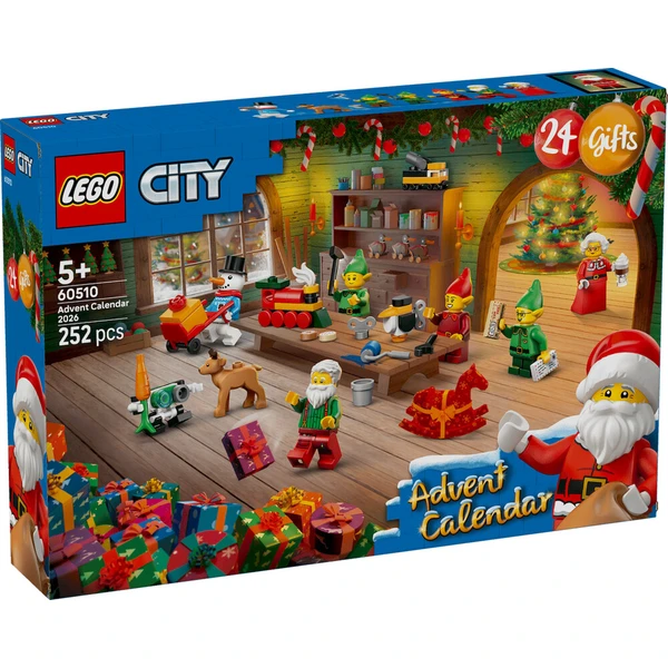LEGO City 60510 Adventný kalendár 2026 - LEGO - Hlavný obrázok