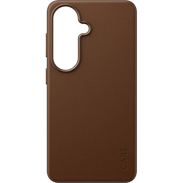 PanzerGlass® CARE SOLO Qi kryt z vegánskej kože Samsung Galaxy S26 hnedý - Puzdra - Obrázok d_2843cabc5f6c48039be709134fdb25db