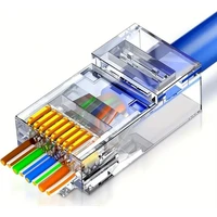 PremiumCord priechodný konektor RJ45 UTP Cat6 8pin - Konektory
