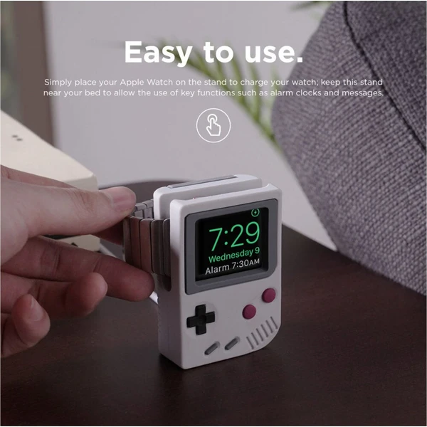 ELAGO W5 Retro stojanček pre Apple Watch svetlosivý - Stojany - Obrázok d_289476541d8c4bba9f6abda3ba68c9b5
