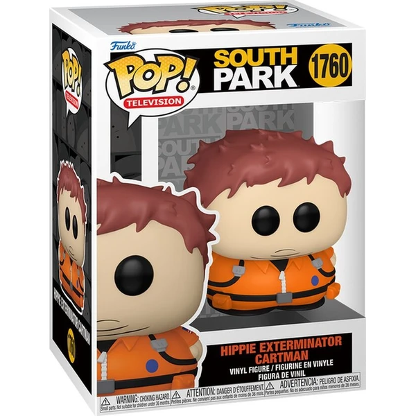 Funko POP! #1760 Televízia: South Park S6 – Hippie Exterminator Cartman - Funko POP! - Obrázok d_289da4b6a6944ec7a76e667239ebec8e