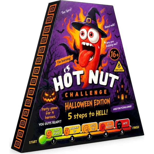 Extra pálivé oříšky Hot-Nut Challenge 24 g (Limited Halloween Edition) - Potraviny - Hlavný obrázok