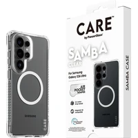PanzerGlass® CARE Samba Qi kryt Samsung Galaxy S26 Ultra priehľadný/biely - Puzdra
