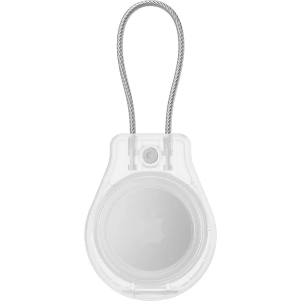 Epico Rugged Case | AirTag (1.-2. gen) | biela transparentná | kompletná ochrana | praktické kovové - Puzdra - Obrázok d_290c984a49ef43e882d1911024e62293