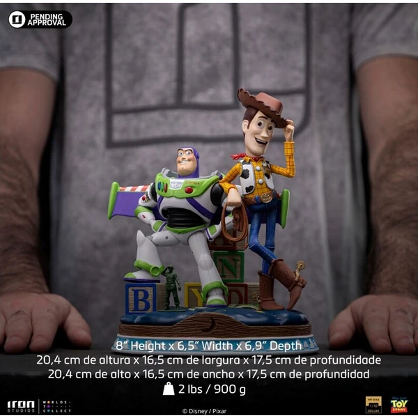 Soška Iron Studios Toy Story - Buzz a Woody 20 cm - Sochy a sošky - Obrázok d_2938f718f5c14fa0b554812f7e2bac03
