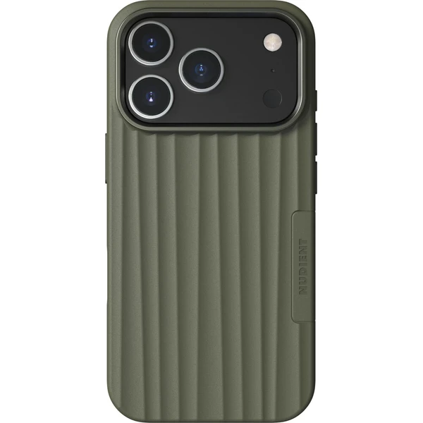 NUDIENT Bold Magsafe kryt iPhone 17 Pro/iPhone 18 Pro Olive Green - Puzdra - Hlavný obrázok