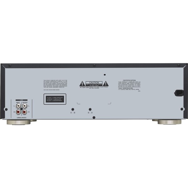 Teac AD-850-SE CD prehrávač s kazetovou mechanikou čierny - Hudobné prehrávače - Obrázok d_29ca1cd1328842018c7c4be8cfc6c0d4
