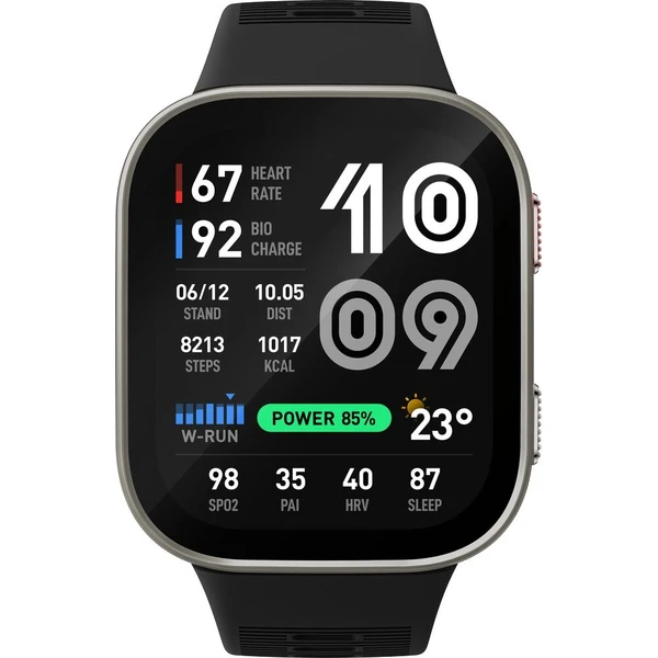 Amazfit Bip Max chytré hodinky strieborné - Inteligentné hodinky - Hlavný obrázok