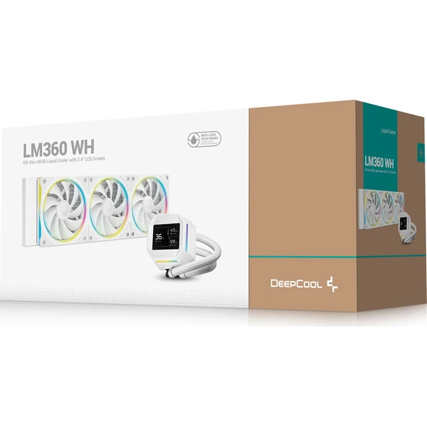 DEEPCOOL LM360 WH biely - Chladiče - Obrázok d_2a2025f50cbf42d490c93ae4584b303c