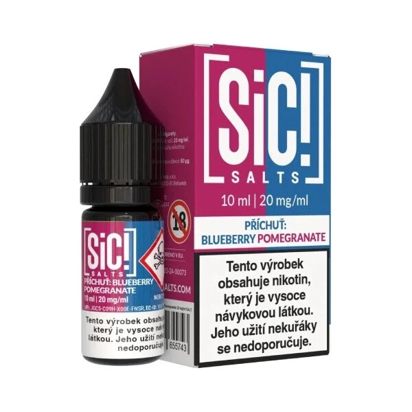 SIC! SALTS Blueberry Pomegranate (20mg) - E-liquidy - Hlavný obrázok