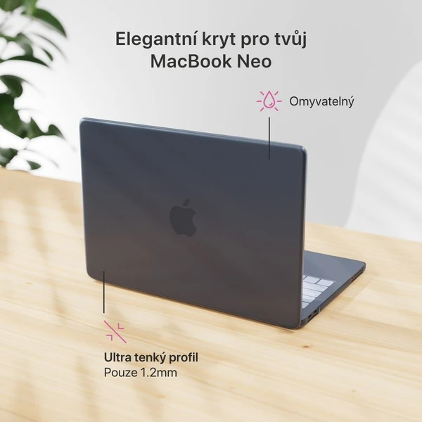 iWant Slim Shell puzdro pre MacBook Neo 13" matná indigo - Puzdra - Obrázok d_2a7547d8e38e47bead1f1afed5138910