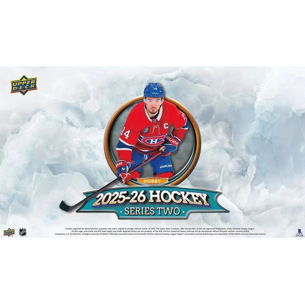 Hokejové karty 2025-26 Upper Deck Series 2 Hockey Hobby Box - Hokejové karty - Obrázok d_2a9c4aebe96b4f7bb0a44a778c4a07af