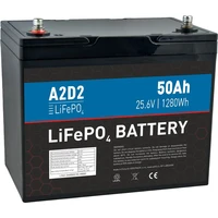 Avacom A2D2 batéria LiFePO4 25,6V 50Ah M8 (REPT cells) - Batérie