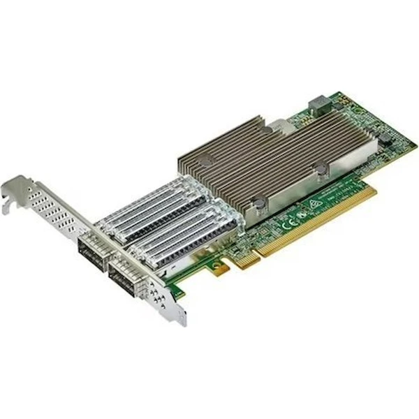 Dell Broadcom 57508 Dual Port 100GbE QSFP PCIe síťová karta - Sieťové karty - Hlavný obrázok