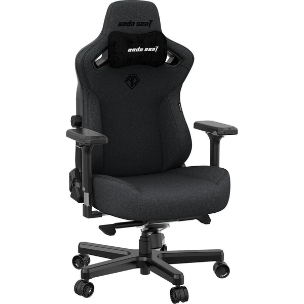 Anda Seat Kaiser 3 L látkové herné kreslo tmavosivé - Stoličky - Obrázok d_2aceb09ebb0546e499df62002bae870a