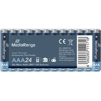MediaRange Premium alkalické batérie Micro AAA 1,5V 24ks - Batérie