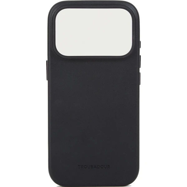 Troubadour Full Leather MagSafe kožený kryt iPhone 17 Pro/iPhone 18 Pro Black - Puzdra - Obrázok d_2b3826b851544a0a8fe8934bdc0815fb