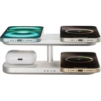 ZENS Quattro Charger Pro 4 MagSafe/Qi2 nabíjacia stanica (4x 15W) biela - Nabíjačky